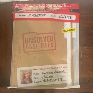 Unsolved Case Files Game - Cold Case Edition